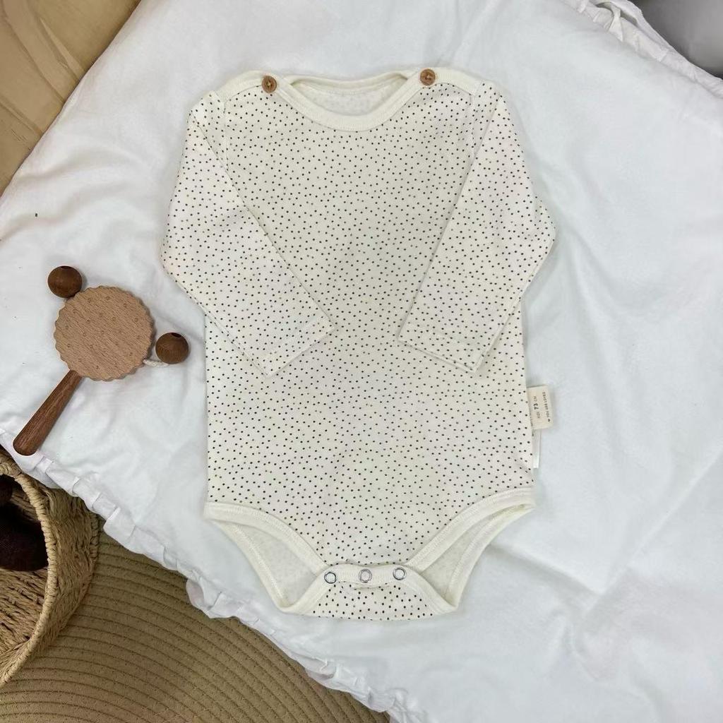 BabyClothes Unisex A-Category Cotton Infant Bodysuit Set – 3-Piece Seasonable, Cute Cartoon Pattern Diaper Cover