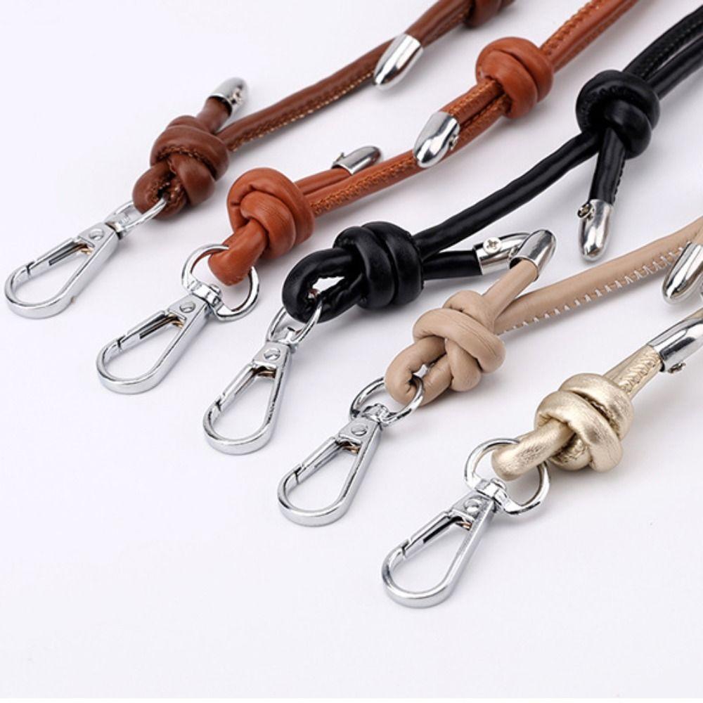 New PU Leather Leather Shoulder Strap Solid Color Adjustable Handbag Belt DIY Replacement Waterproof Bag Strap Women Girls