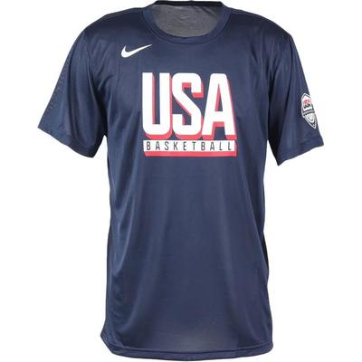 Nike Usa Practice Men's Nike Basketball T Shirt FQ3628-451