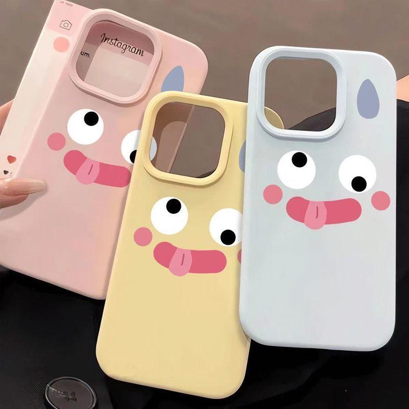 Funny Expressions Suitable for iPhone 17 PROMAX Silicone Phone Case iPhone 16 Apple