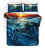 3d Digital Printing Bedding Three-piece Quilt Cover Making Bed Cover Coral Velvet