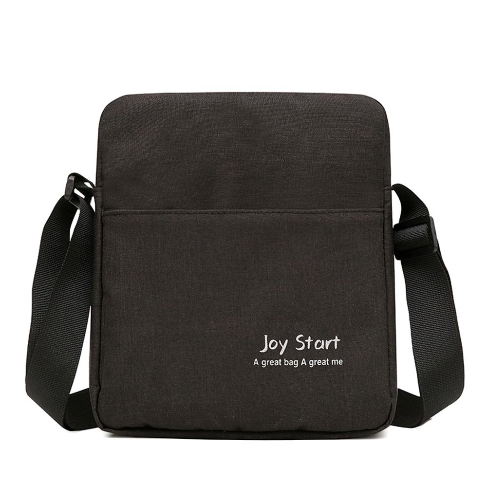 Men'S Shoulder Bag Mobile Phone Bag Simple And Durable Oxford Cloth Light And Large Capacity Commuter Travel Slung Small Bag.