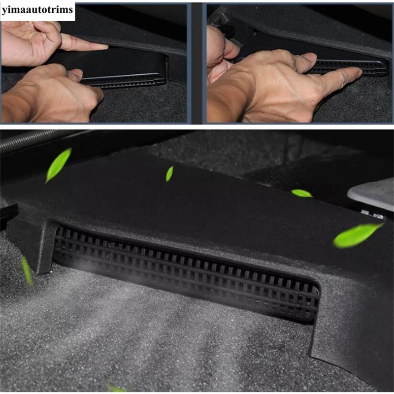 Seat Under Floor Air AC Conditioning Vent Outlet Dust Cover Plastic Interior Accessories For Mitsubishi Outlander  - 2025