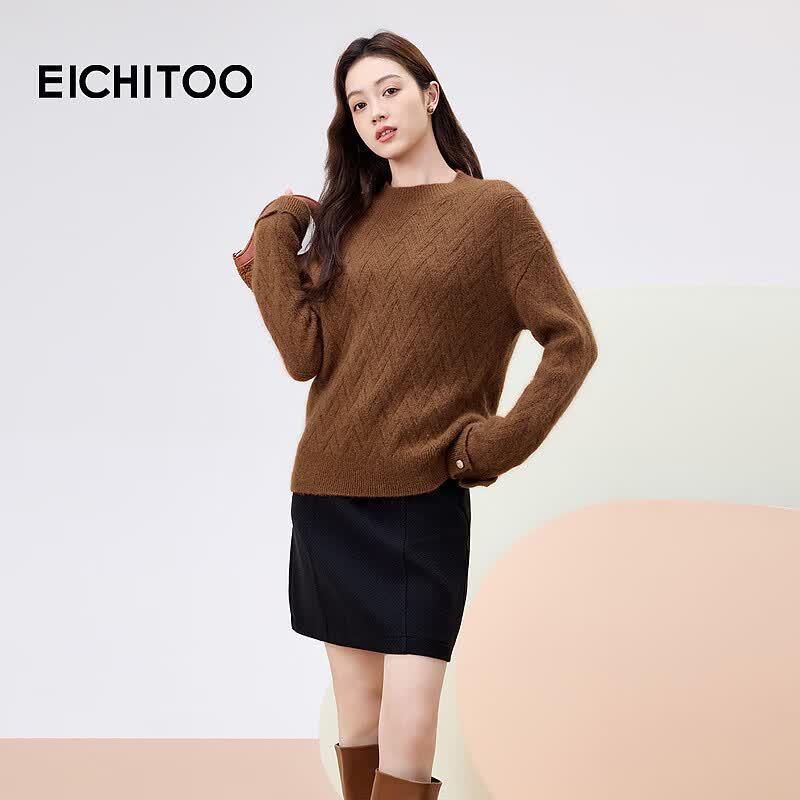 Women s Soft Knit Long-Sleeve Base Layer Sweater M