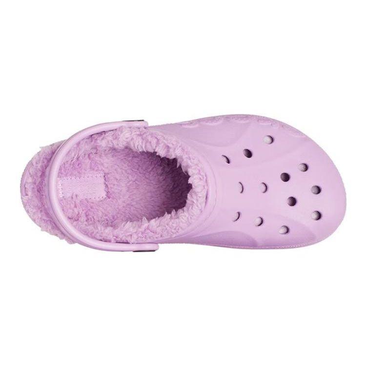 Crocs Comfortable Versatile Non-Slip Kick-Resistant Sandals Kids Sandals Purple 207500-5Q5