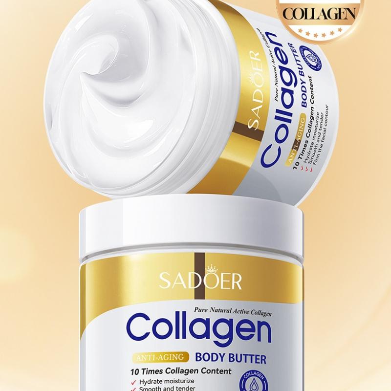 Collagen Body Butter 200g (Anti-Aging Moisturizing Moisturizing Body Lotion Skin Care Products)