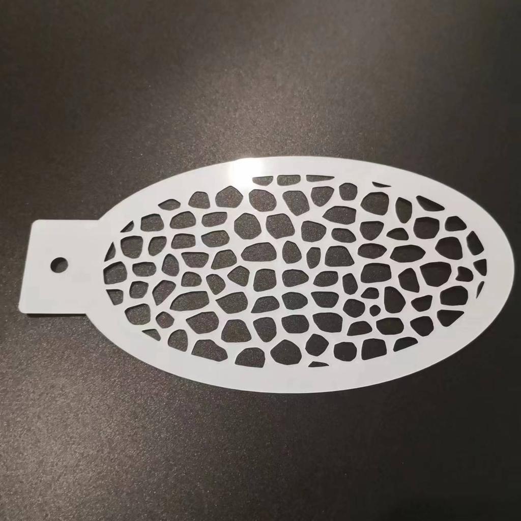 New Face Painting Stencils Templates Professional Body Art Dolphin Deer Butterfly Plastic Makeup Tools