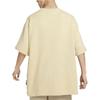 Nike T Shirts Men's Gold Crew Neck Moderate Straight Fit DX0188-783