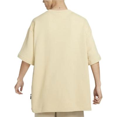 T Shirts Men's Gold Crew Neck Moderate Straight Fit DX0188-783