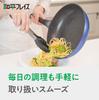 Wahei Freiz Lightweight Egg 13 x 18 for Lunch Egg Gas Stove Ultralight Pan, cm, Blue, Boxes, Rolls, Only, PFOA-Free, RB-3270