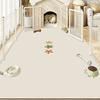 Cartoon Pet Rug Waterproof Urine-proof Scrubable Washable Rugs Cat Dog Kennel Fence Floor Mat Pvc Leather Mats Carpet Tapete