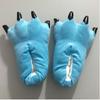 Tier Kigurumi Hausschuhe für Kinder Erwachsene Pyjama Schuhe Cartoon Einhorn Dinosaurier Winter Warme Krallen Schuhe