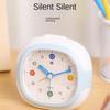 Plastic Tabletop Clock Cartoon Snooze Wake Up Clocks Creative Time Clocks  Children