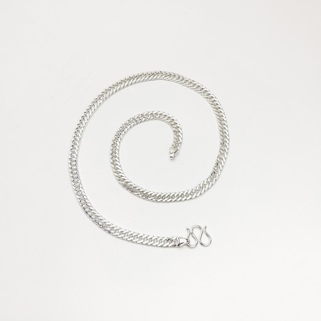 Sterling Silver Necklace Men 'S Hip -Hop Versatile High -End Superficial Domineering Chain