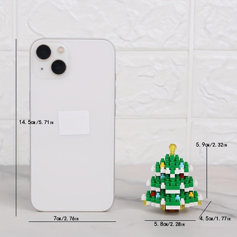 Christmas Building Blocks Mini Building Brick Doll Toys for Party Favor Christmas Tree Stocking Blocks Set for Kids Adults