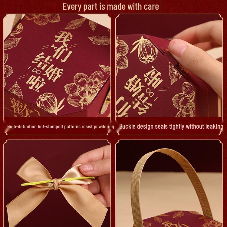 Wedding & Engagement Candy Gift Box - Elegant Handbag Design