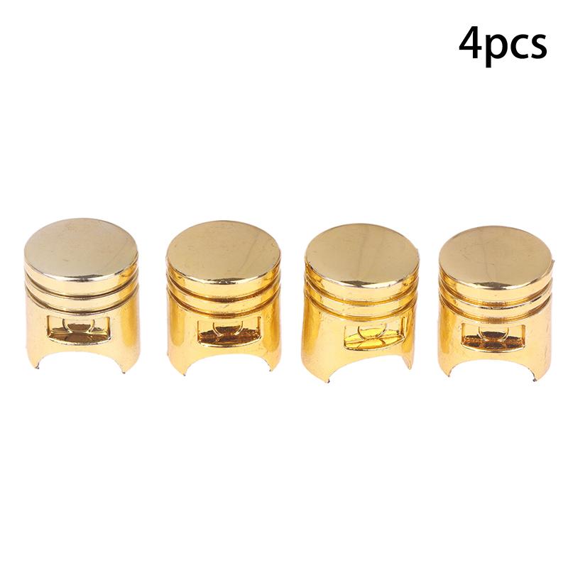 4Pcs Wheel Valves Nozzle Caps Leakproof Tire Valve Caps Dustproof Protection Cover For Car Truck Bike Motorcycle