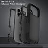 3IN1 Military Shockproof Armor Rugged Phone Case for IPhone 17 Pro Max Air 16 15 14 13 12 11 Defender Ott Box Cover Belt Clip