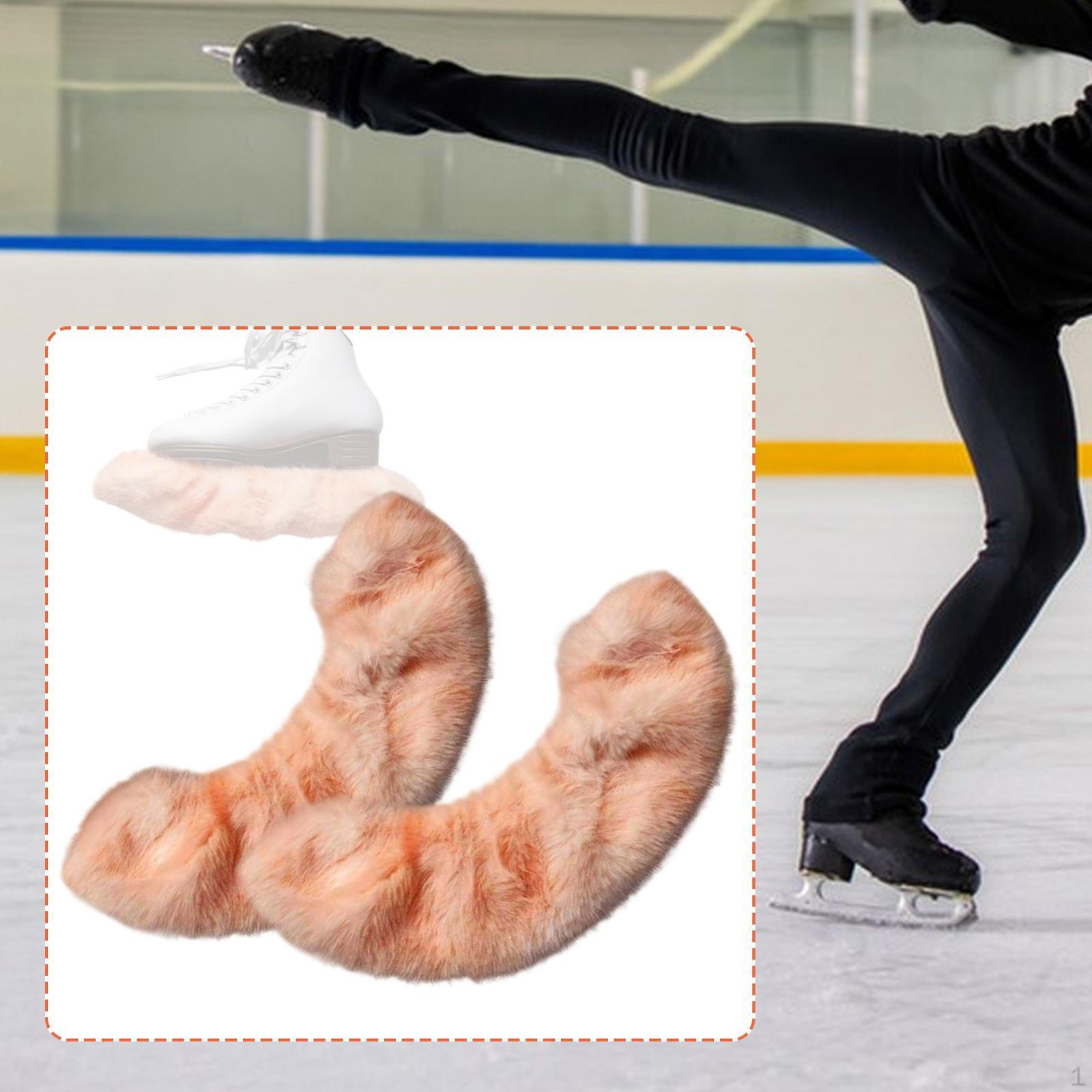 

2 Pieces Ice Skate Guards Decoration Hockey Soakers for Skates