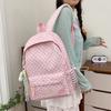 Schoolbag high value versatile simple student schoolbag sweet commuting backpack Korean ins casual outdoor backpack