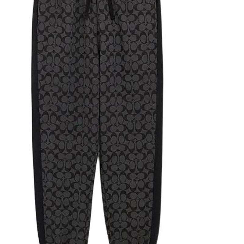 COACH SS24 Casual Pants Men's Charcoal Gray CP828-R8E