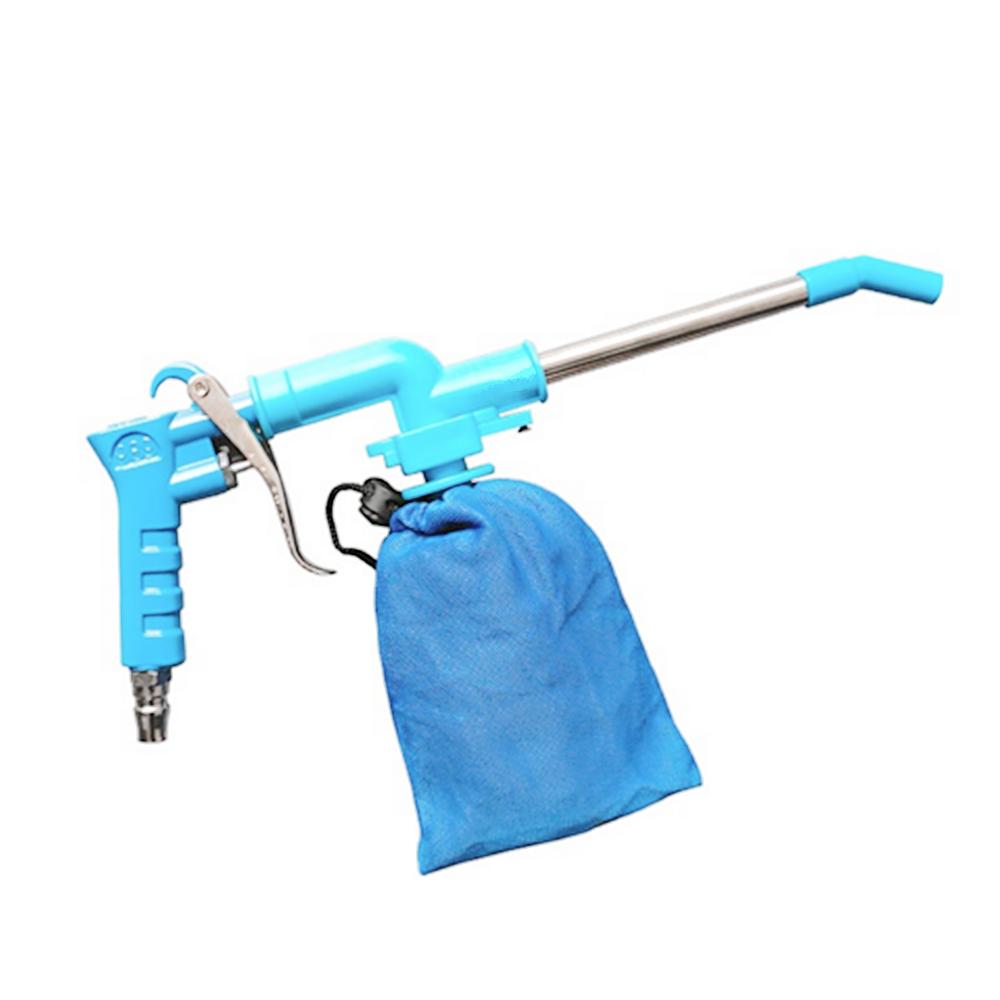 Air Vacuum Blow Gun - Dual-Use Vacuum and Blowing Tool for Industrial Dust Removal, Sewing Machine Cleaning and More светло-зеленый