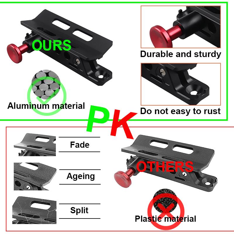 Aluminium-Auto-Feuerlöscher-Halterung für Jeep Wrangler TJ JK JL ATV UTV Polaris RZR Auto