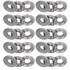 10Pcs Thrust Ball Bearing Single Direction Accessory Replacement Set Kit for Equipment51200