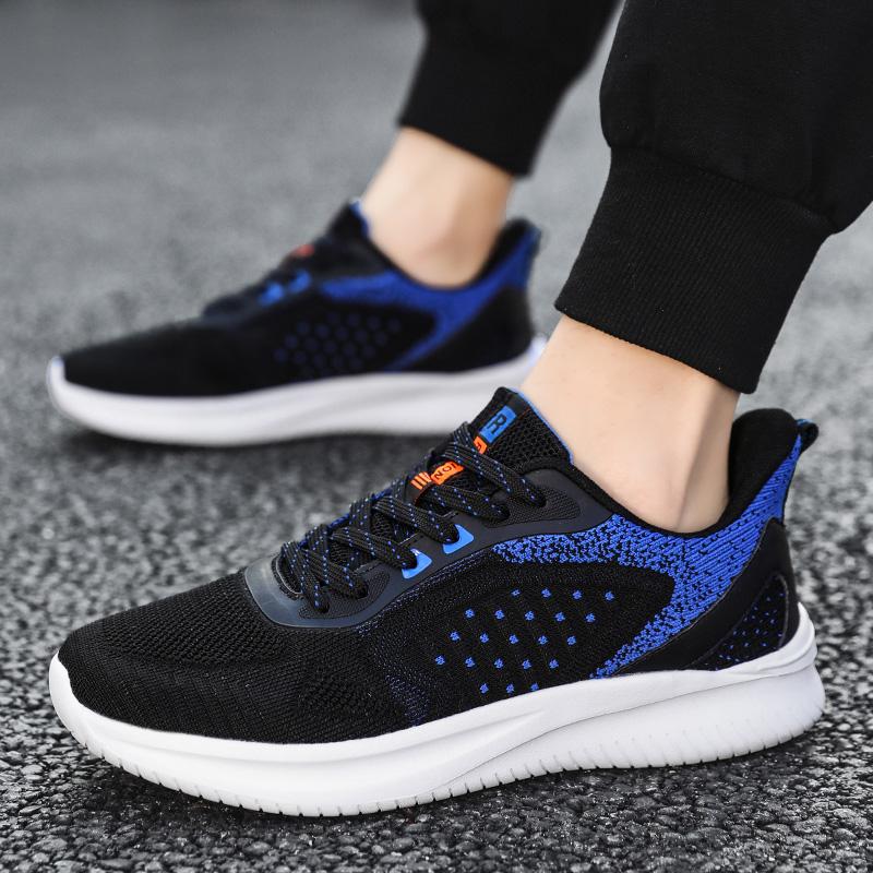 Men's Running Shoes Breathable Fashion Casual Sneakers for Men 2024 High Quality Mesh Outdoor Hiking Shoes Zapatos Altos Hombre