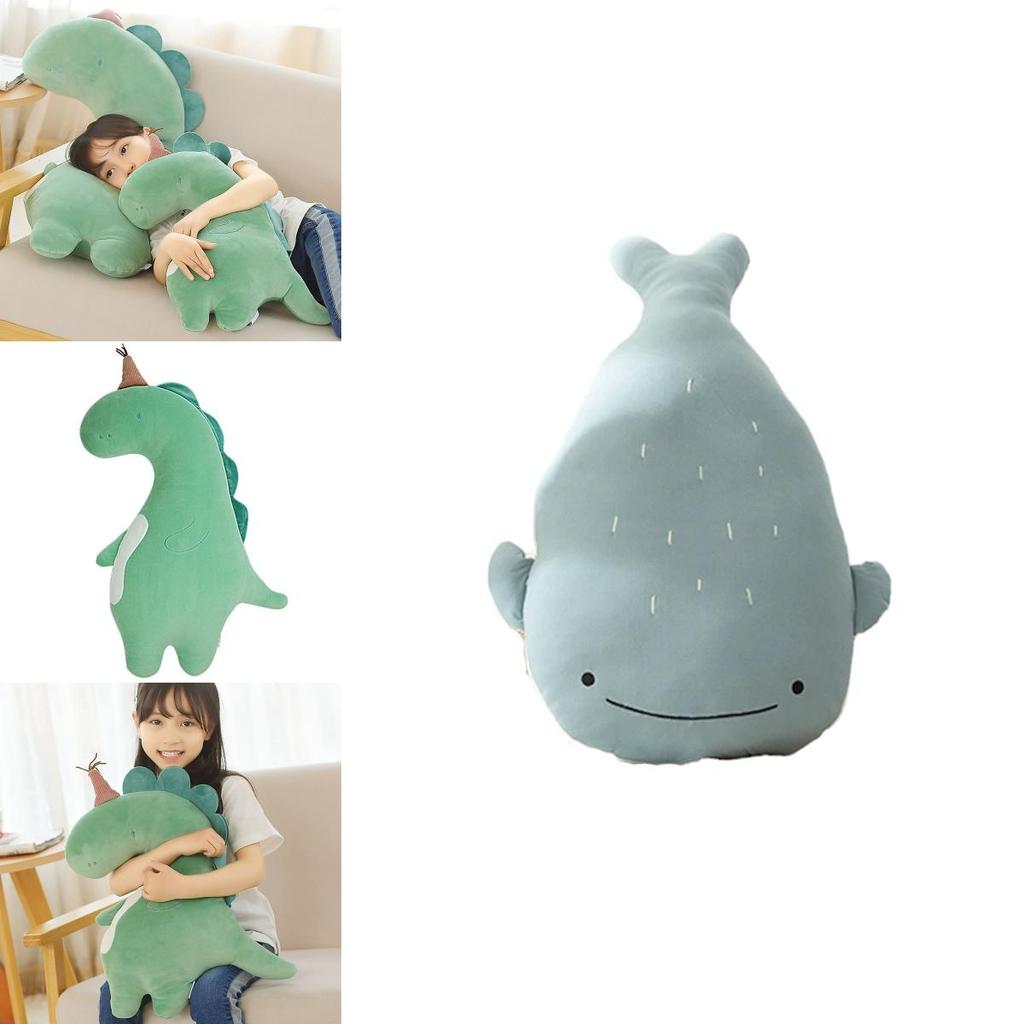 Cute Forest Animal Cartoon Pillow Unicorn And Dinosaur Soft And Cuddly 75cm