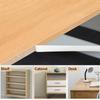 Wood Grain Self Adhesive Tape - Waterproof Wood Edge Banding Trim for Furniture Cabinet Door, Floor Gap Sealer Cover Strip, 10m Roll