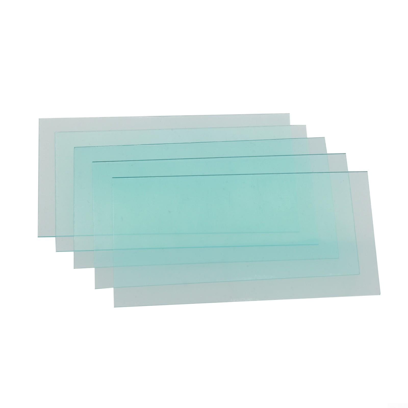 

Сварочный шлем с креплением на голову, защитное стекло от брызг с защитной пленкой из поликарбоната, упаковка из 5 шт. 97*50MM