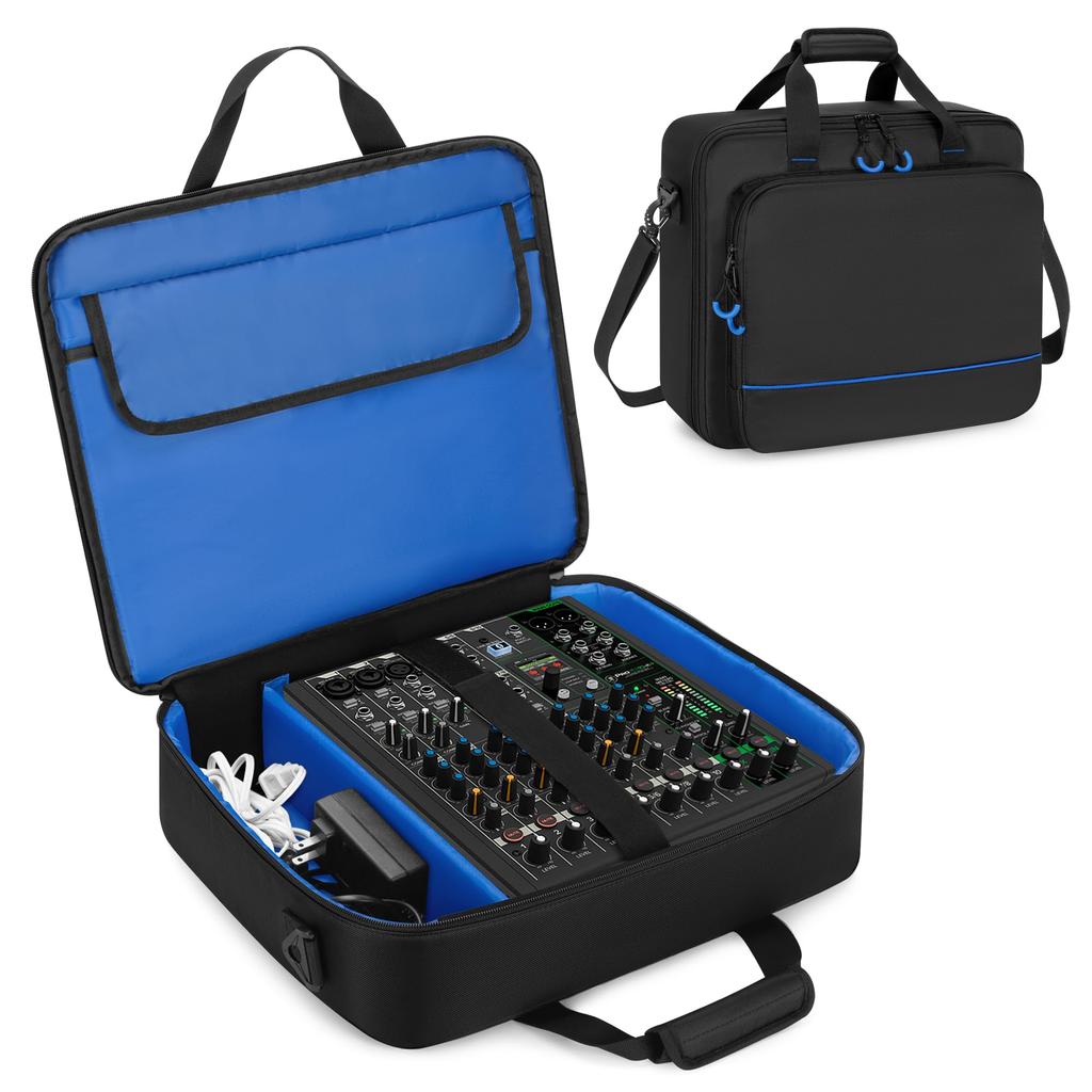 Trunab Mixer Compatible with Mackie Mixer Audio Mixer Bag Case, ProFX12v3/Mackie ProFX10v3, Bag,