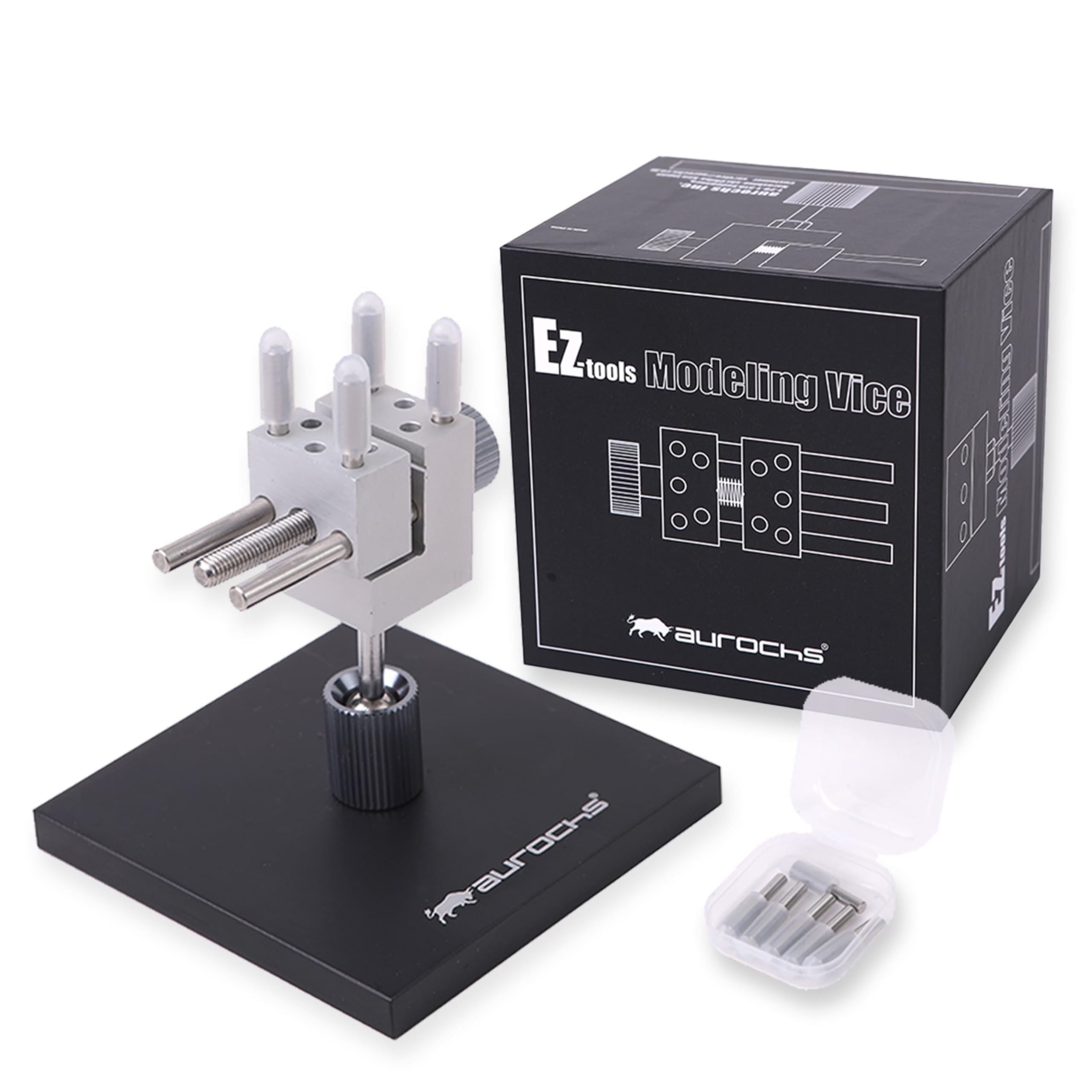 Aurochs EZ Tools Modeling Vice Stand Type Double-Sided Model Kit Precision Work Tool
