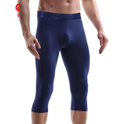 Maoren Herren-Sport-Boxershorts mit 3/4-Länge, verschleißfest