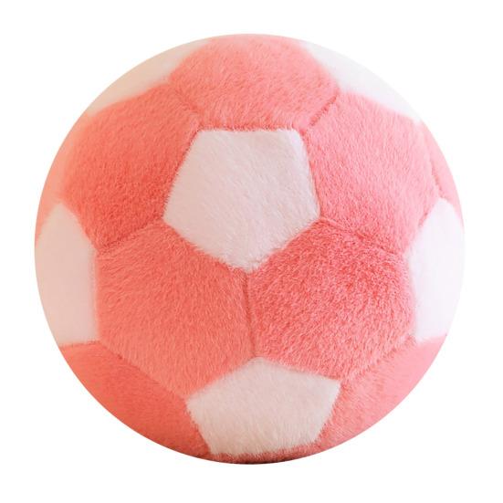 Colorful Soccer Plush Toy for Kids Soft Stuffed Animal Pillow for Boys Cuddle Buddy Gift for Birthday Christmas