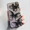 Case For Nokia 8.1 Plus X71 Phone Case Luxury Fashion Butterfly Flowers Black Soft Slim Silicone Cover For Nokia 8.1plus Casing