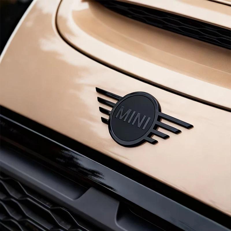 1Pcs Car Front Hood Cover Sticker Trunk Logo Auto Badge For Mini Cooper JCW Works R56 R50 F54 F55 F56 F57 F60 R52 R53 R55 Hatch