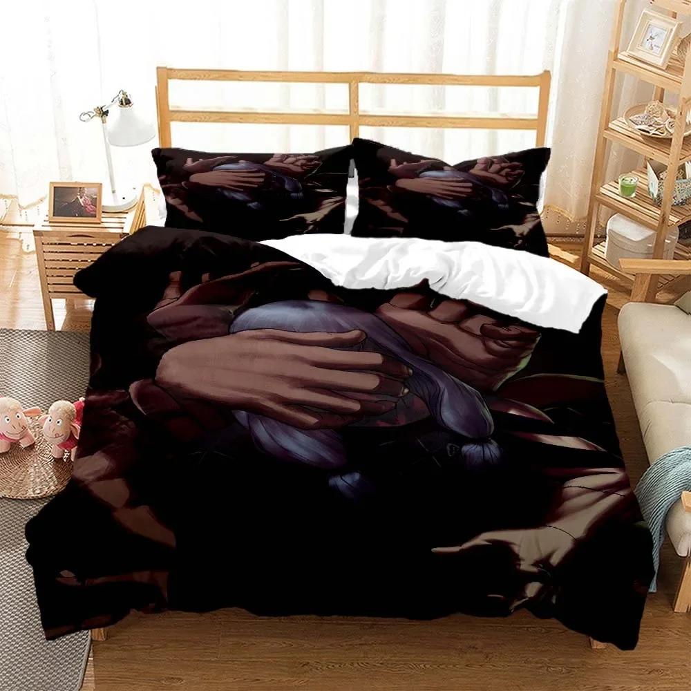 3D Anime Jujutsu Kaisen Digital Print Polyester Bedding Sets Covers Boys Duvet Cover Set For Teens Bedding Set Home Textiles