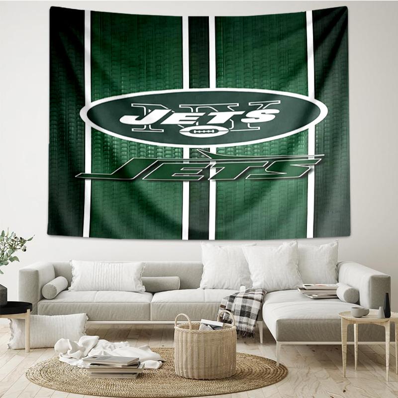 New York Football Logo Quick-Dry Tapestry Hanging for Bedroom,Livingroom, Playroom,Decor Art Room Wall Tapestry Holiday and Birthday Gifts