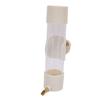 Bird Water Dispenser Easy to Refill Leakproof Automatic Parrot Water Feeder for Cockatiel Bird Cage 200ml