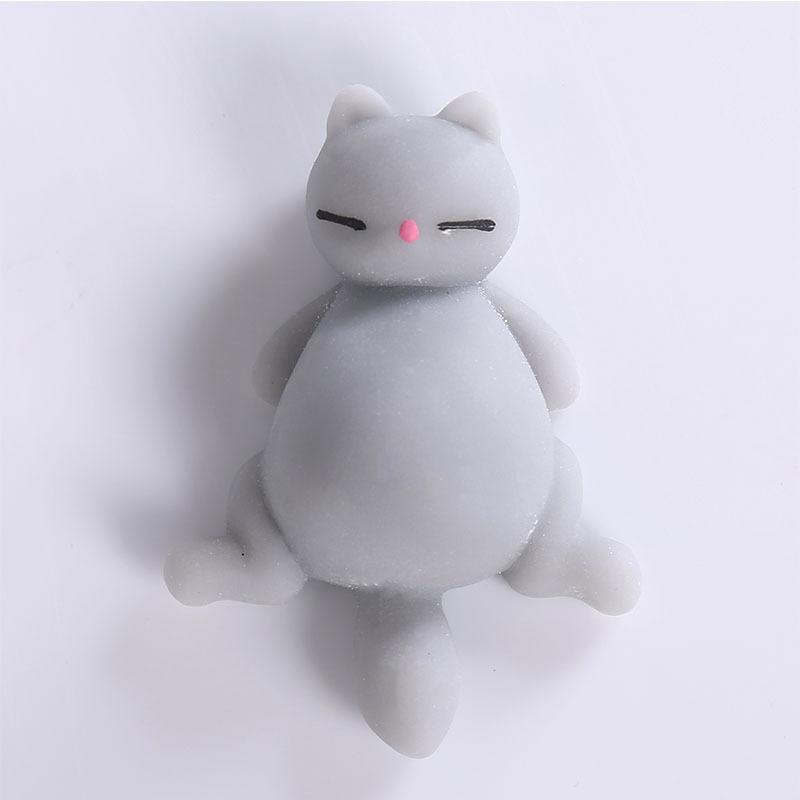 

1 шт. Милый антистрессовый мягкий сжимаемый мячик для кошек Mochi Rising Abracon Мягкий липкий антистрессовый забавный подарок декомпрессионная игрушка J56