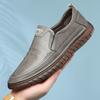 Fashion Classic Handmade Sole Non Slip Men's Outdoor Hiking Shoes Low Top Casual Shoes Fashionable Men's Interview Business Work Shoes