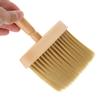 Neck Face Duster Brush Salon Hair Cleaning Wooden Sweep Brush Hair Cut Hairdressing Tool