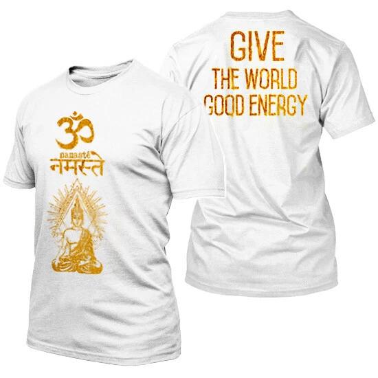 Meditation Buddhist Zen Yoga Spiritual Harmony World Peace And Love T-Shirt S-2X L