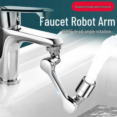 Swivel Anti-Splash Faucet Extension for Kitchen and Bathroom