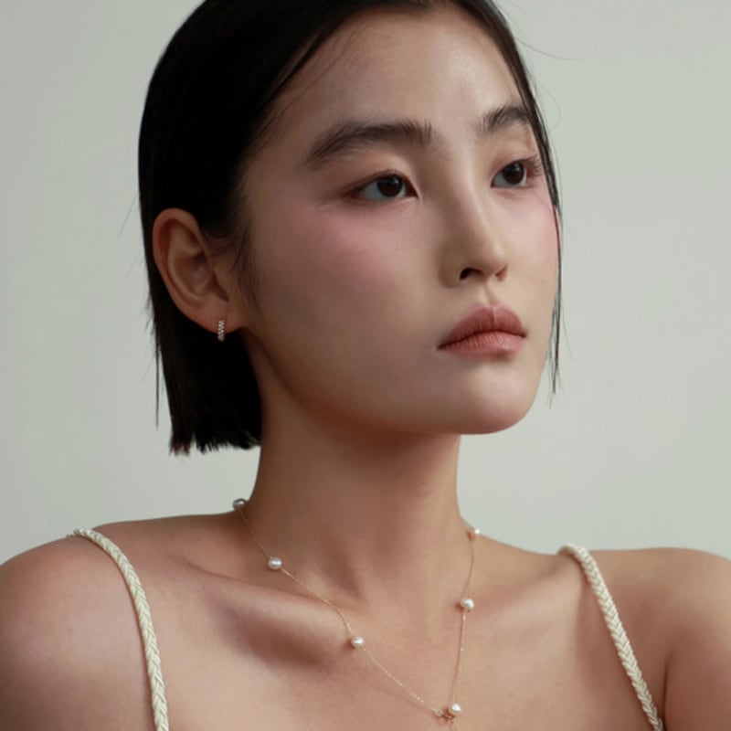 Less Is More 14K Gold Towo Earring