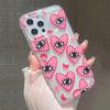 Clear Soft Phone Case For iPhone 17 Air 16E 14 15 16 Pro Max Case iPhone 13 11 12 Pro Max 7 8 Plus SE2 Shockproof Eyes Cover
