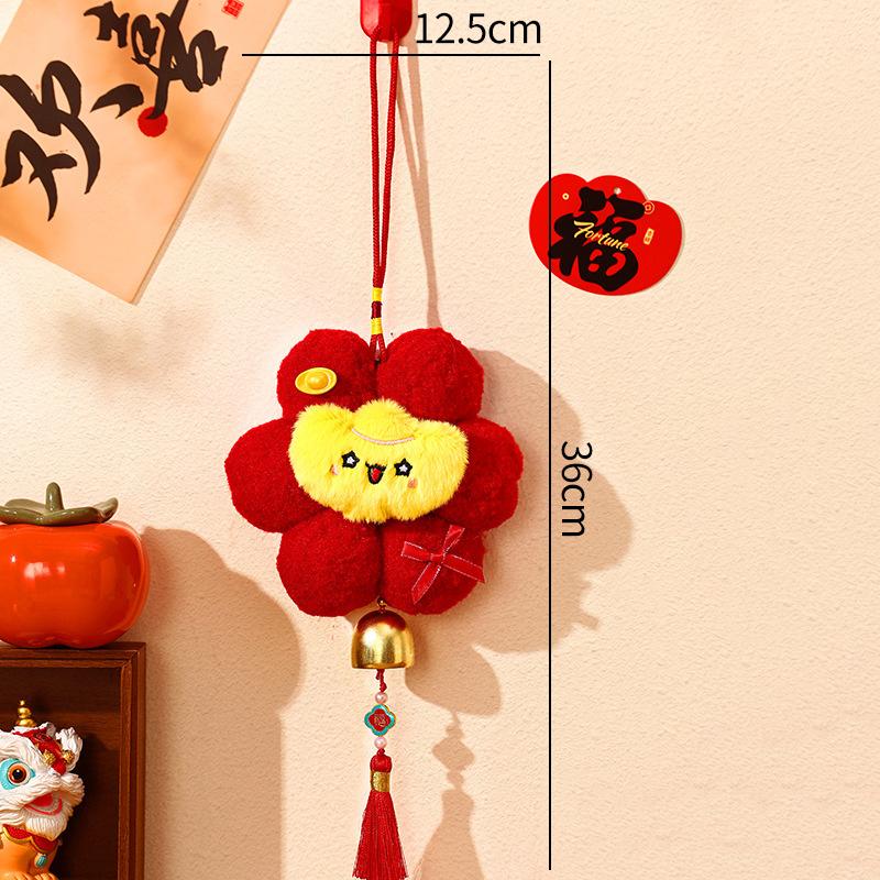 Chinese New Year Decorations 2026 Lunar New Year Decoration Spring Festival Hanging Accessories Year of The Horse Door Ornament