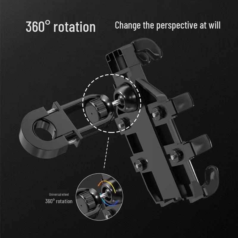 Shockproof Anti-shake Octopus Phone Holder for Motorcycle and Electric Vehicle Navigation